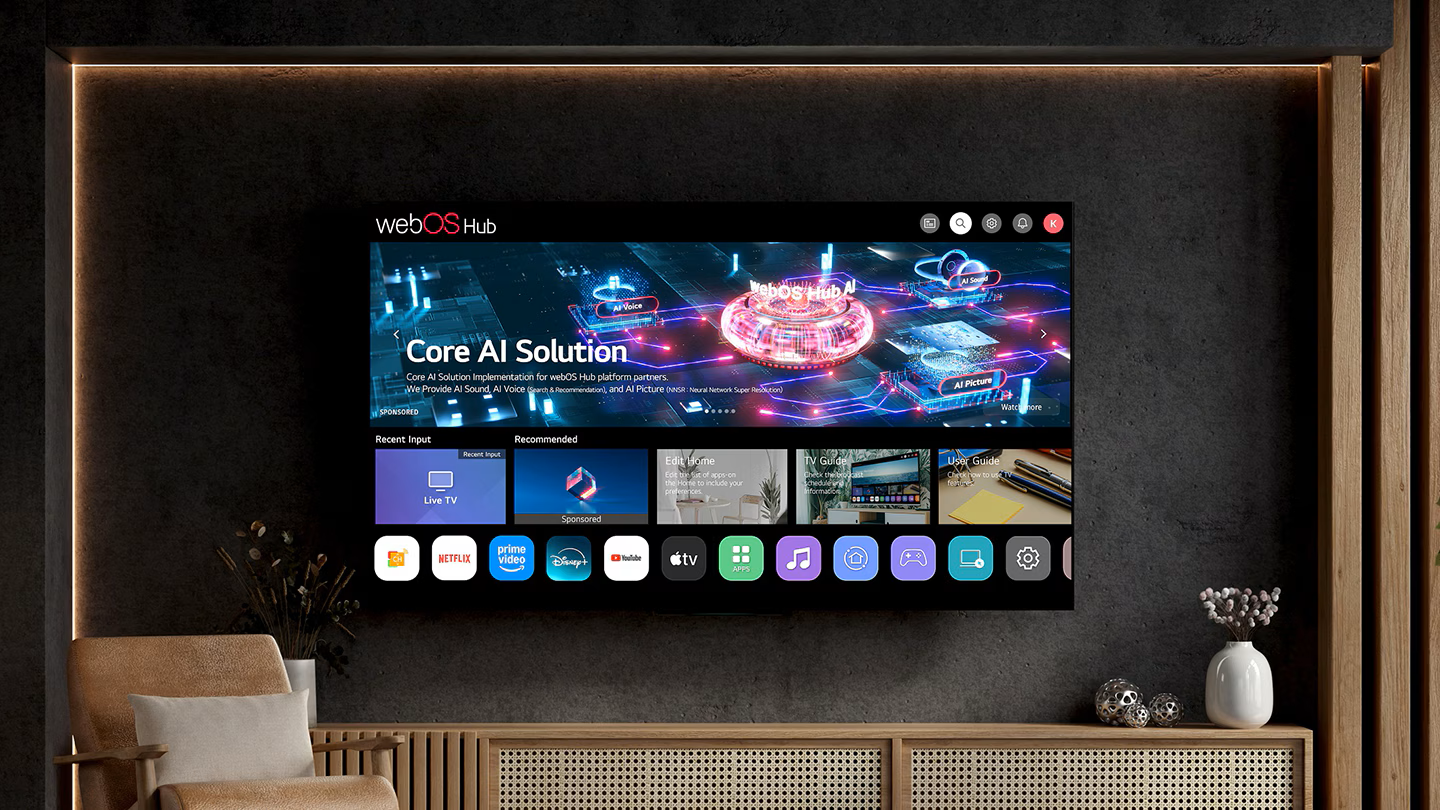 LG Launches Upgraded webOS Hub With Advanced AI Solutions for Third-Party Brands